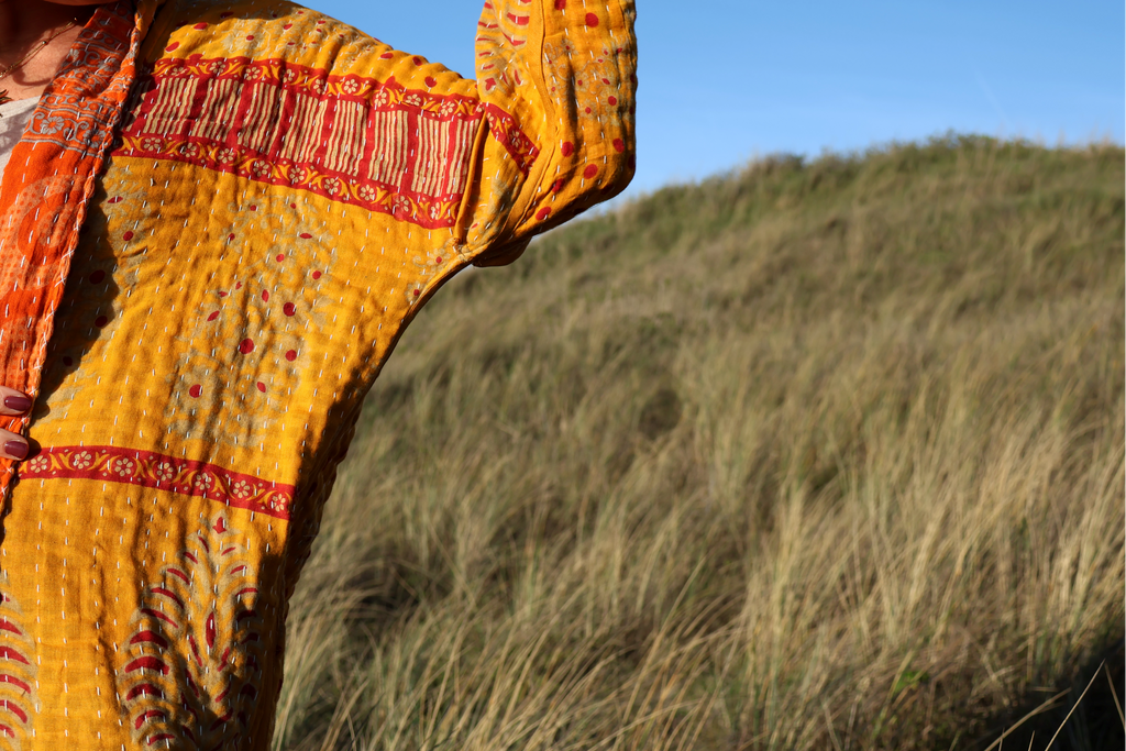 Reversible Kantha Jacket