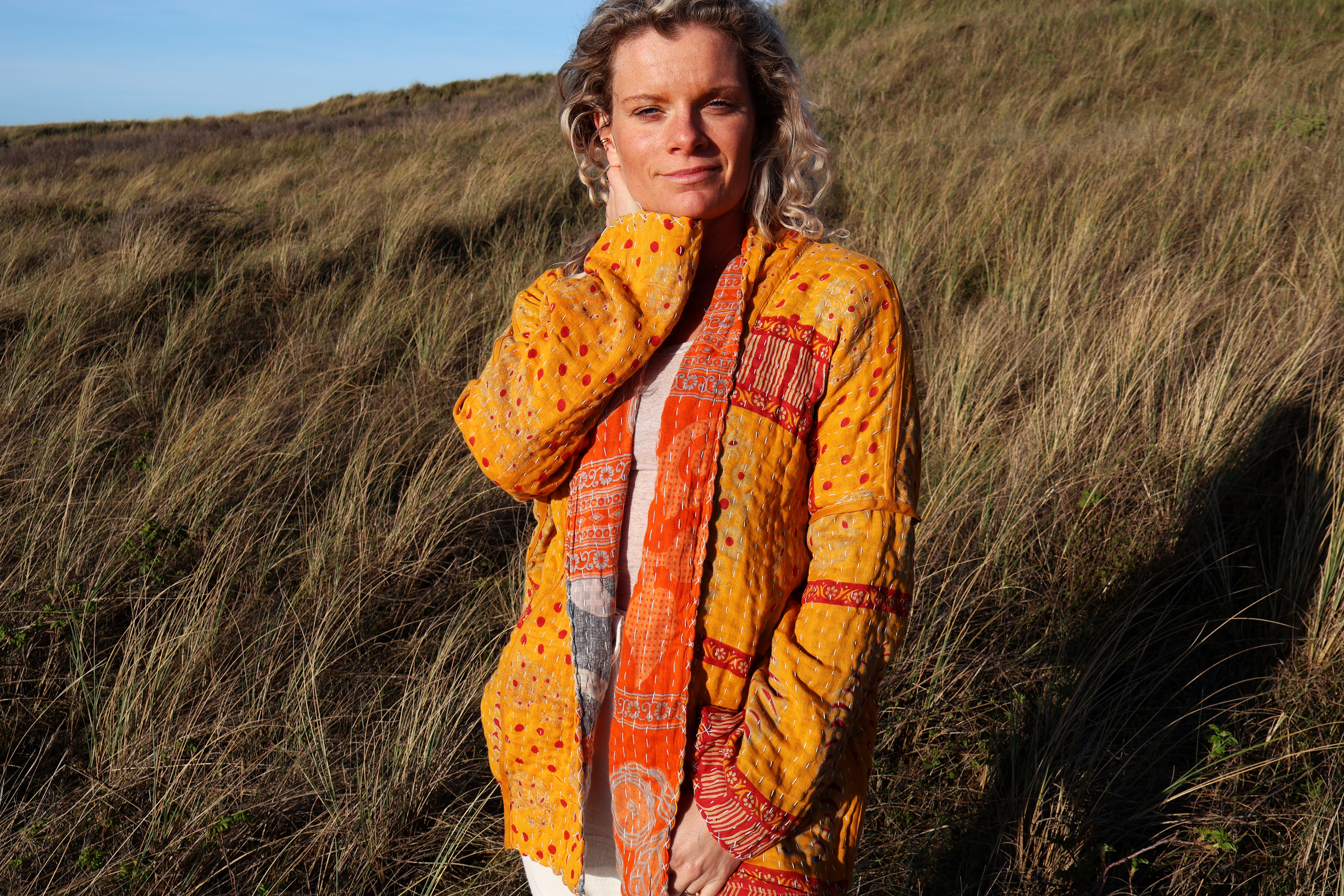 Reversible Kantha Jacket